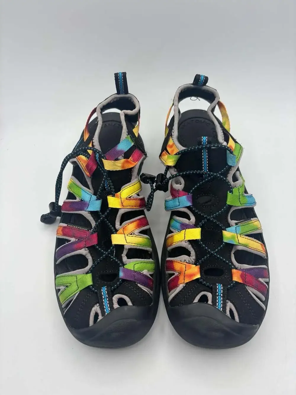 KEEN Women's Whisper Sport Sandal Original Tie Dye Size 11 US Pride